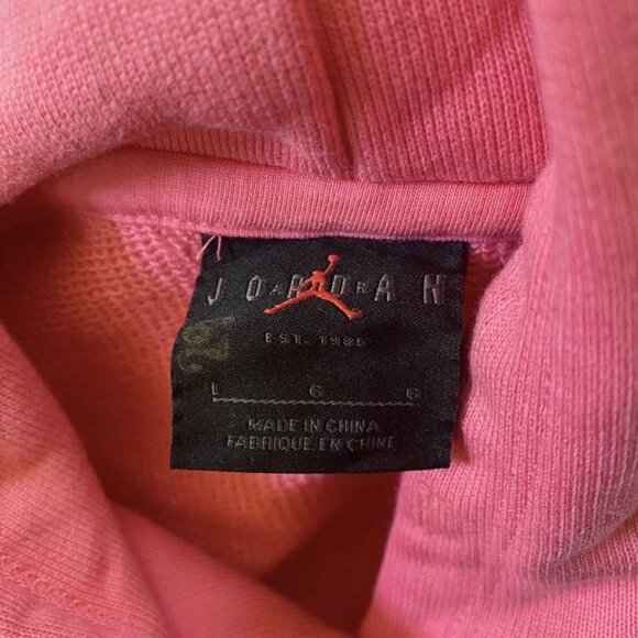 Jordan X Lyrical Lemonade Collaboration Pink Logo Hoodie size L - Picture 11 of 14